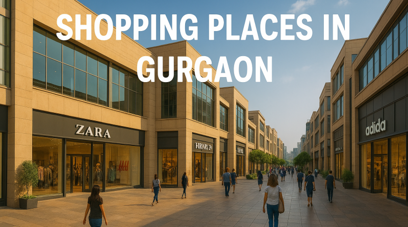 shopping places in gurgaon