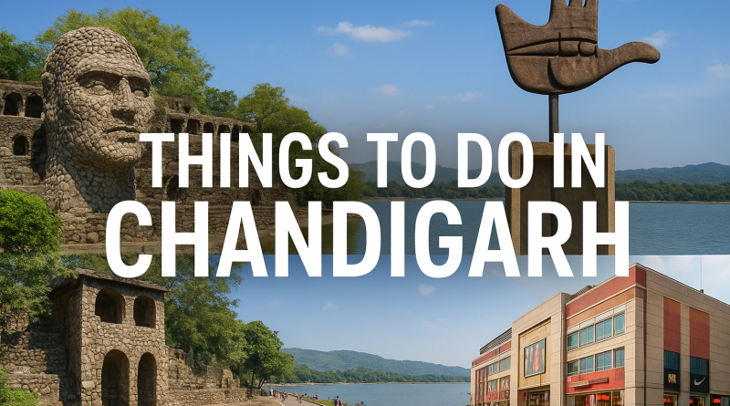 things to do in chandigarh